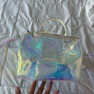 Like dreams holographic mini duffle bag